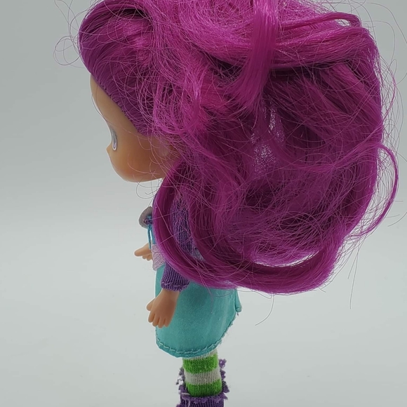 Strawberry Shortcake Plum Pudding 6" Doll One Shoe Missing - Picture 3 of 5